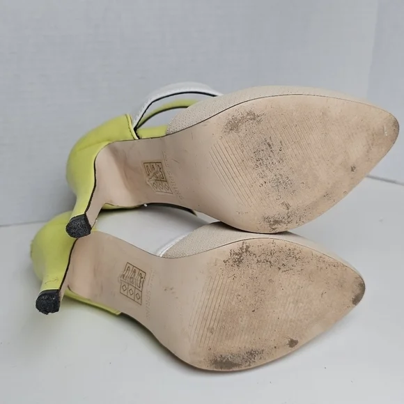 Call It Spring Yellow Strap Heels - Picture 9 of 14